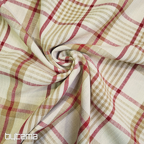 Tkanina dekoracyjna ANZOL RED