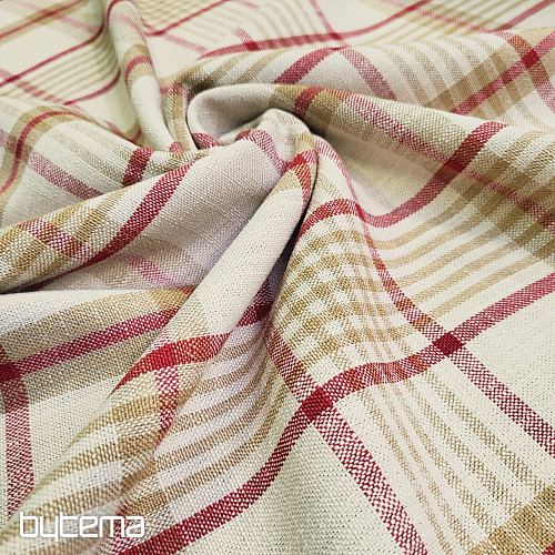 Tkanina dekoracyjna ANZOL RED