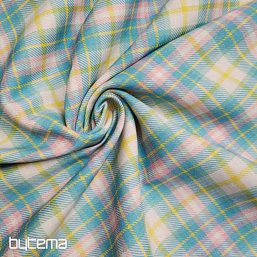 Tkanina dekoracyjna DEMER ZIELONY RÓŻ