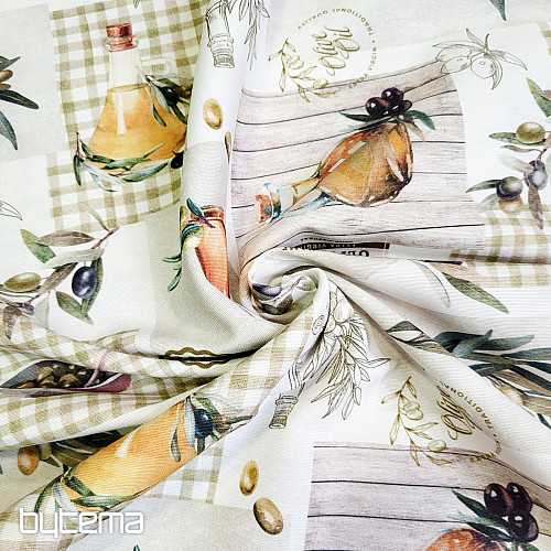 Tkanina dekoracyjna OLIWKI PICUAL