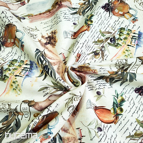 Tkanina dekoracyjna OLIVY FARGA