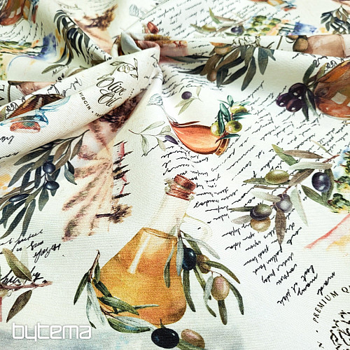 Tkanina dekoracyjna OLIVY FARGA