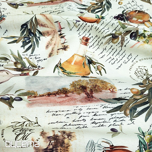 Tkanina dekoracyjna OLIVY FARGA