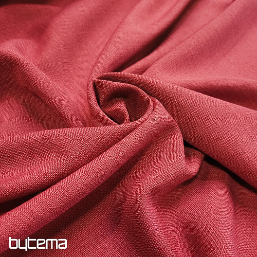 Tkanina dekoracyjna VALS CZERWONA