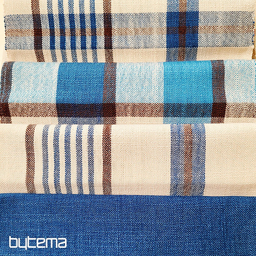 Tkanina dekoracyjna VALS NIEBIESKA