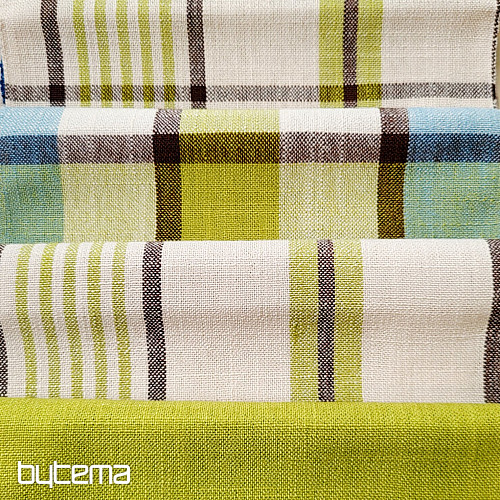 Tkanina dekoracyjna VALS ZIELONA