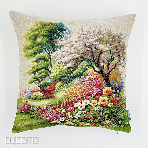 Poszewka na poduszkę z gobelinu MARTWA NATURA W PARKU