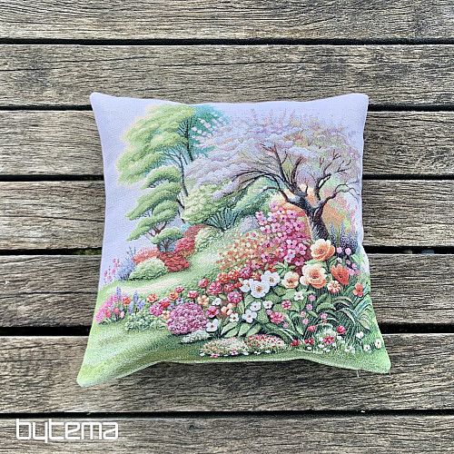 Poszewka na poduszkę z gobelinu MARTWA NATURA W PARKU