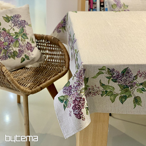 Obrus gobelinowy i szalik LILAC