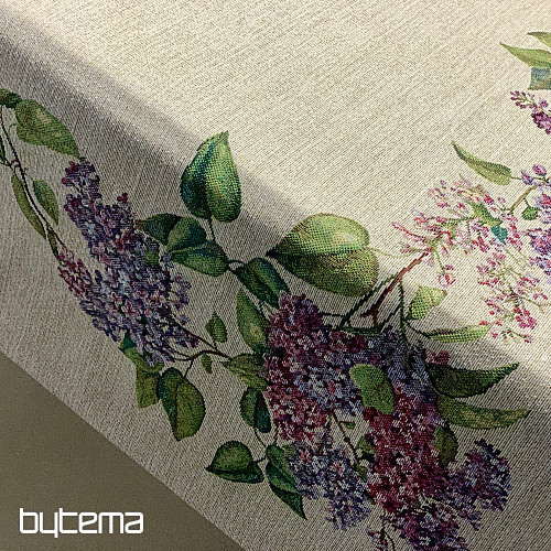 Obrus gobelinowy i szalik LILAC