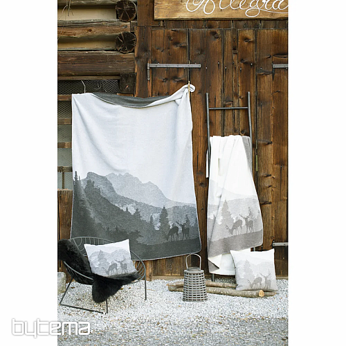 Kocyk SAVONA DF KRAJOBRAZ Z JELENIEM