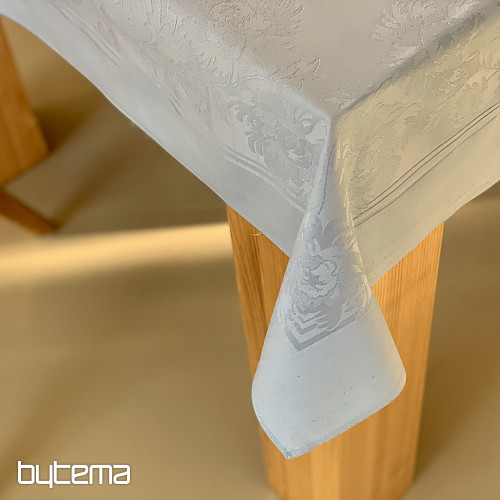 Obrus DAMASK jasnoniebieski 130 x 230