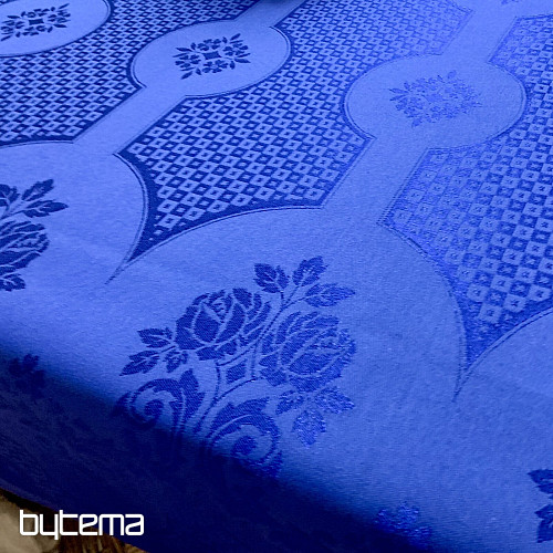 Obrus DAMASK granatowy 130 x 230