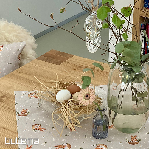 Obrus i szalik wielkanocny KRÓLICZEK NELA