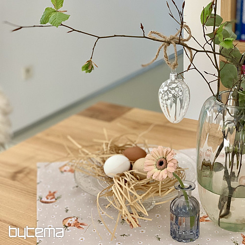 Obrus i szalik wielkanocny KRÓLICZEK NELA