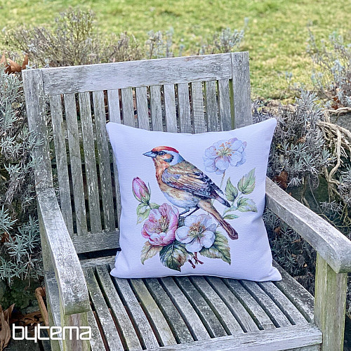 Poszewka na poduszkę z gobelinu ZŁOTA RYBKA NA JABŁONI