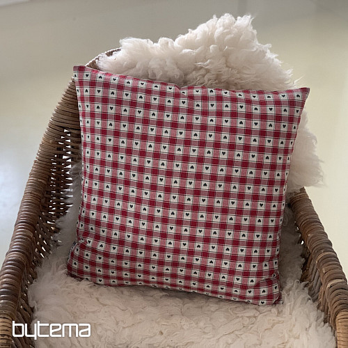 Poszewka dekoracyjna MAXI CORET czerwona