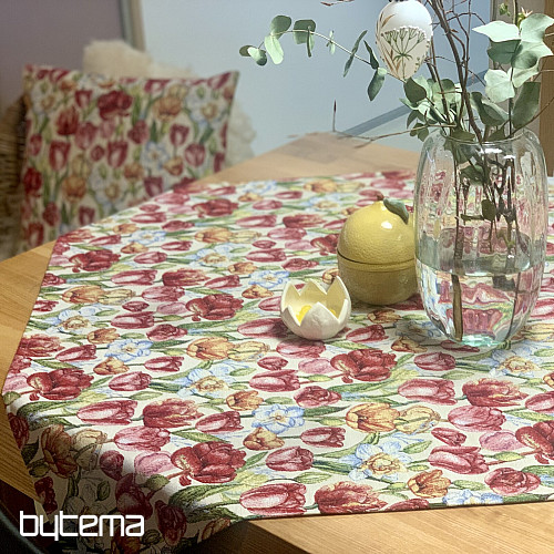 Poszewka na poduszkę gobelinową TULIPANY NAOMI