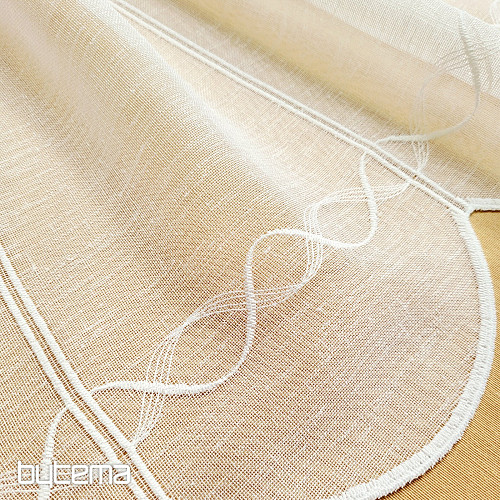 Zasłona do witrażu GERSTER 11883 biała