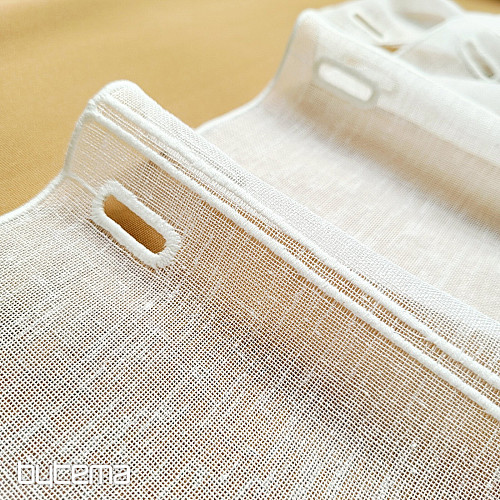 Zasłona do witrażu GERSTER 11886 kremowa