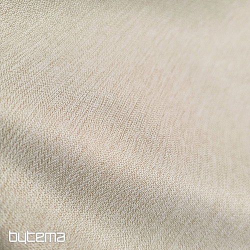 Luksusowa, monochromatyczna, designerska tkanina dekoracyjna GERSTER 7032/0870 BEŻ
