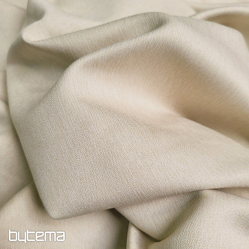 Luksusowa, monochromatyczna, designerska tkanina dekoracyjna GERSTER 7032/0023 BEŻ