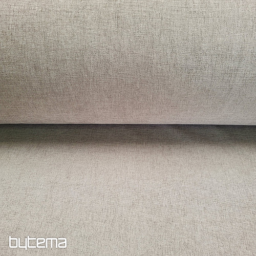 Luksusowa, monochromatyczna, designerska tkanina dekoracyjna GERSTER 77054/0040 JASNOSZARY