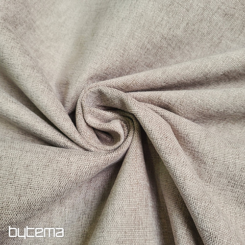 Luksusowa, monochromatyczna, designerska tkanina dekoracyjna GERSTER 77054/0040 JASNOSZARY