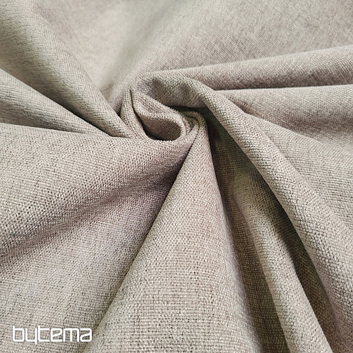 Luksusowa, monochromatyczna, designerska tkanina dekoracyjna GERSTER 77054/0040 JASNOSZARY