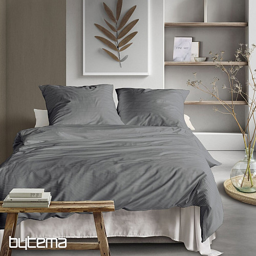 IRISETTE luksusowa satyna bawełniana TOKIO 8607-11 szara