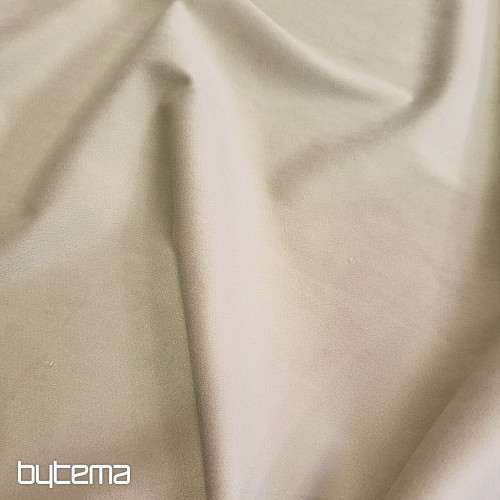 Luksusowa, monochromatyczna, designerska tkanina dekoracyjna GERSTER 77042/0023 jasnobeżowa