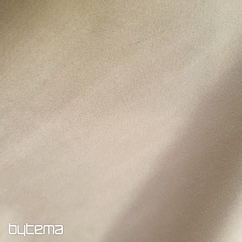 Luksusowa, monochromatyczna, designerska tkanina dekoracyjna GERSTER 77042/0023 jasnobeżowa