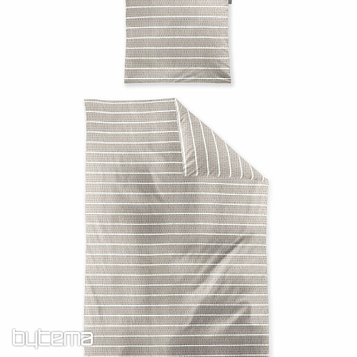 IRISETTE luksusowa miękka krepa EASY 8548-80 Paski beżowe