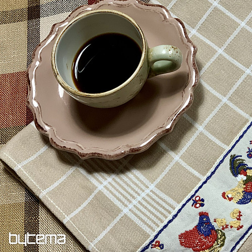 Obrus i szalik ATILA RED