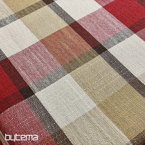 Obrus i szalik ATILA RED