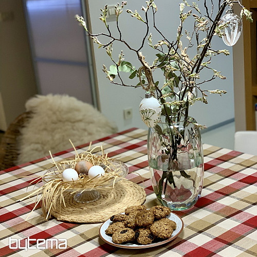 Obrus i szalik ATILA RED