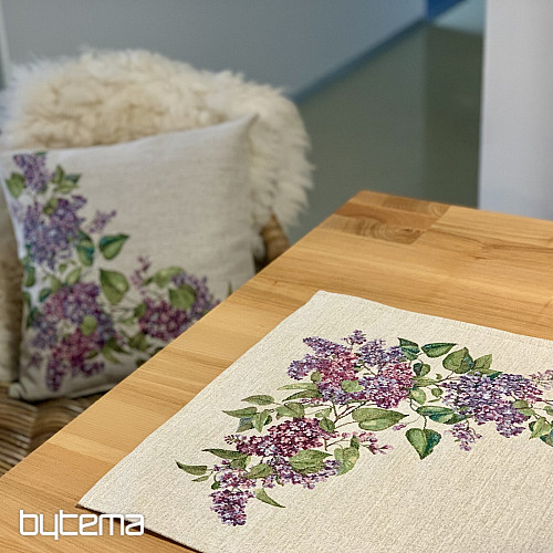 Poszewka na poduszkę gobelinową LILAC lewa