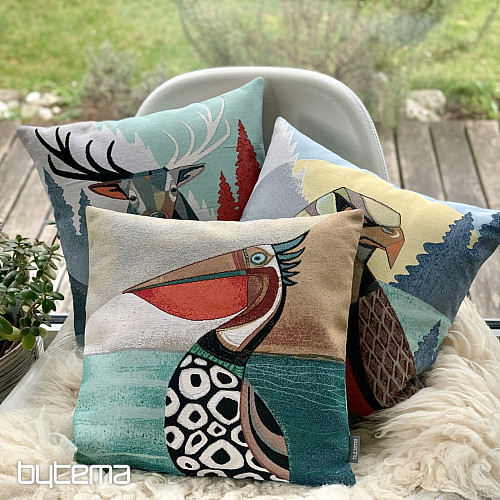 Poszewka na poduszkę gobelinową PELIKAN