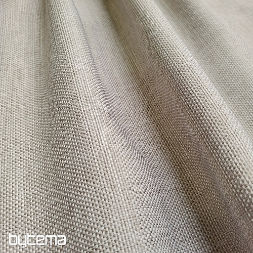 Gotowa zasłona dekoracyjna GERSTER DIM OUT 77005/840 SZARO-BEŻOWA