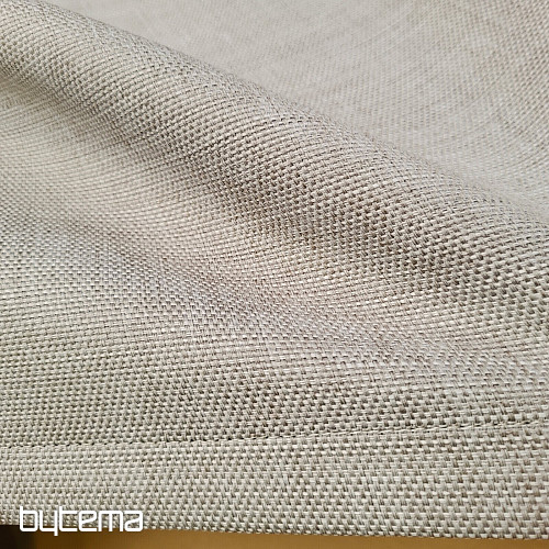 Gotowa zasłona dekoracyjna GERSTER DIM OUT 77005/840 SZARO-BEŻOWA