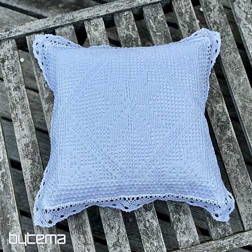 Pokrowiec dekoracyjny koronkowy LACE biały