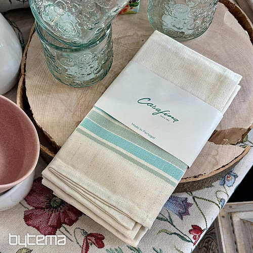 Ręczniki FRENCH STRIPES AQUA 70x50 2 szt.