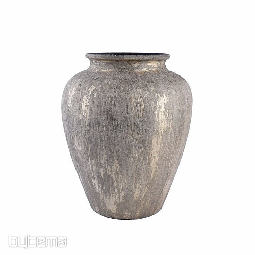 Wazon ceramiczny TAVIR 24x30 rustykalne złoto