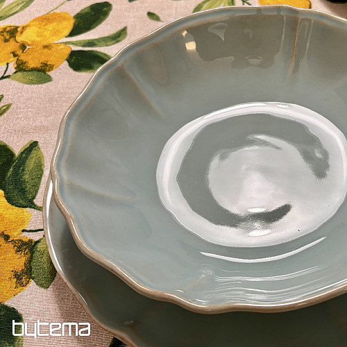 Talerz głęboki ALENTEJO 23 cm turkusowy