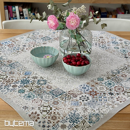 Obrus i szalik z gobelinu VINTAGE MOSAIC