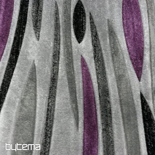 Dywan w kawałku FANTASY szaro-fioletowy