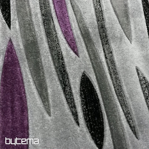 Dywan w kawałku FANTASY szaro-fioletowy