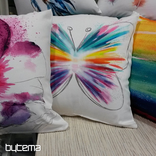 Poszewka dekoracyjna PASTELOWY MOTYL