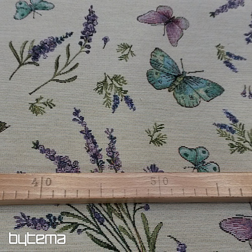 Tkanina gobelinowa LAVANDER GARDEN SEED 1