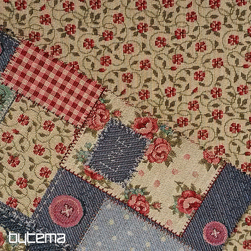 Tkanina gobelinowa VINTAGE PATCHWORK
